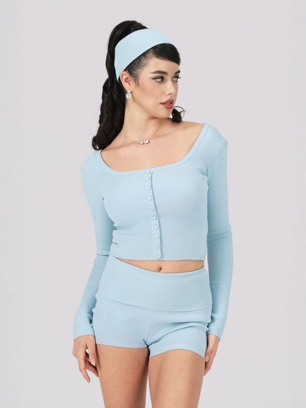 Nana Jacqueline Holly Shorts - Blue